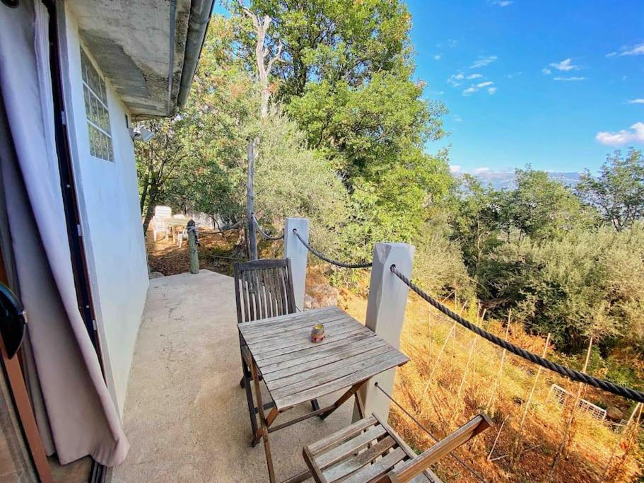Bas De Villa Au Milieu Des Oliviers. Chateauneuf-Villevieille 외부 사진