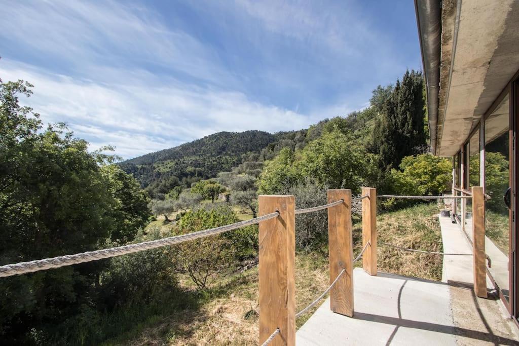 Bas De Villa Au Milieu Des Oliviers. Chateauneuf-Villevieille 외부 사진
